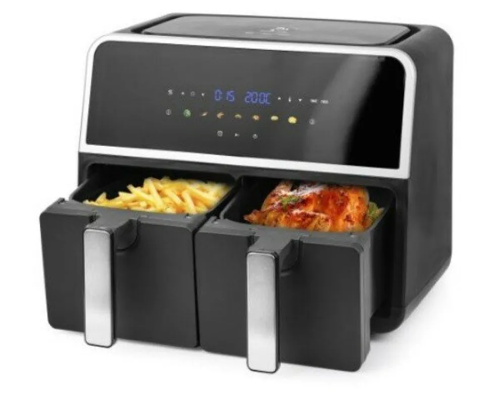 Airfryer Dual Zone Smart Emerio 2 x 4,5 liter