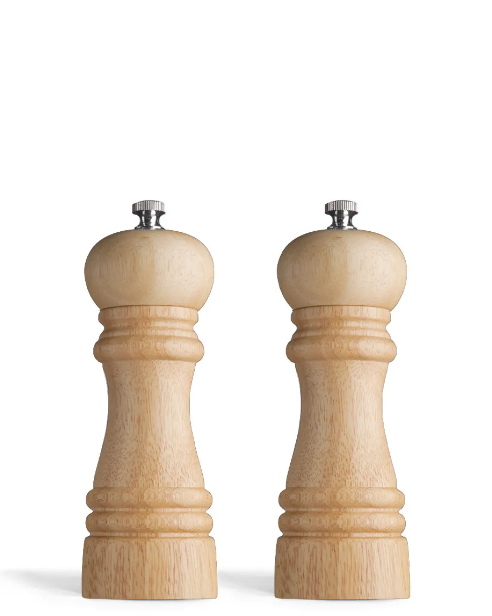 Amefa Classic Peper- en Zoutstel 2-delig 15 cm hout