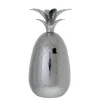 Ananas beker zilver gelijnd 400ml Cosy & Trendy