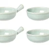 Aperoschaaltje 10 cm - 14 cm set van 4 groen