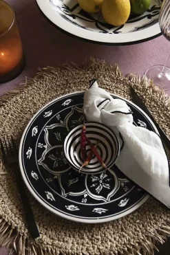 Aperoset 8-delig zwart wit Midnight