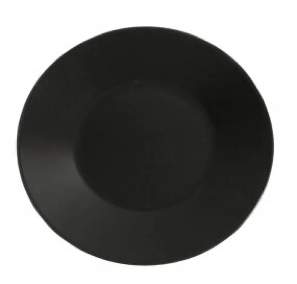Asia Black plat bord mat zwart 30,5 cm