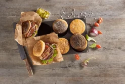 Bakvorm voor 6 Hamburgerbroodjes Flexiform Lurch