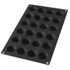 Bakvorm voor 24 Mini Halve Bollen Silicone Lékué