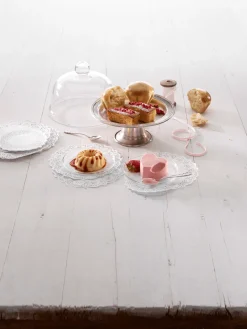 Bakvorm voor 6 Mini Tulband Rood Silicone Lékué