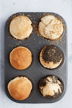 Bakvorm voor 6 Muffins met anti-aanbaklaag