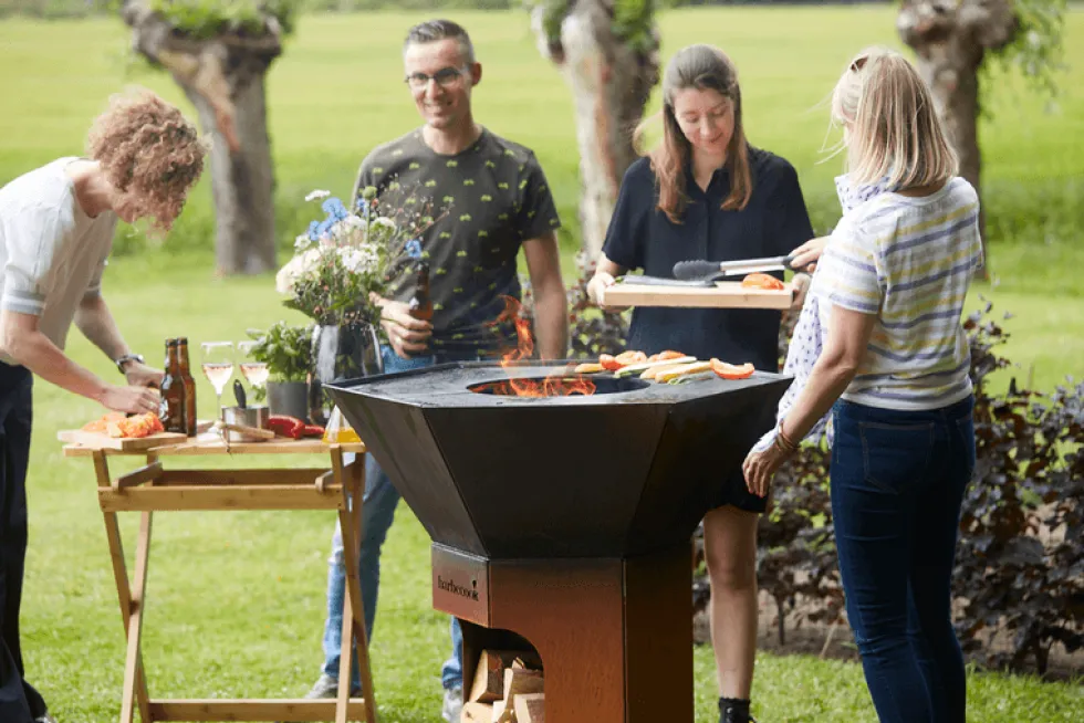 Barbecue Nestor Cortenstaal