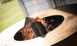 Barbecue Whitefire 99 cm zwart