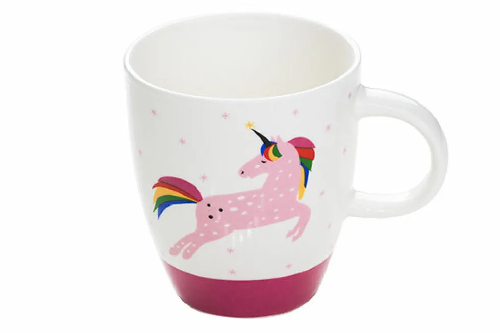 Beker met oor 24 cl Unicorn