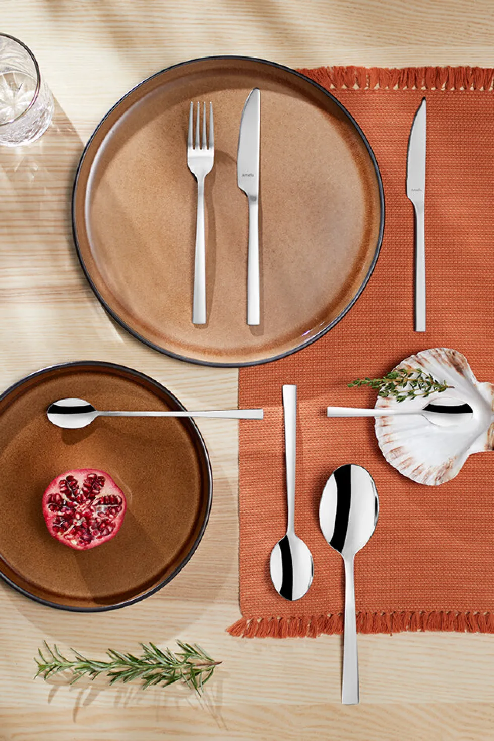 Bestek-set 42-delig all you need cutlery set Manille Amefa - stainless steel