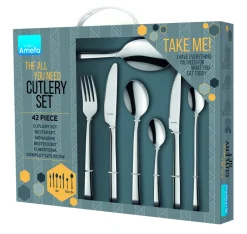 Bestek-set 42-delig all you need cutlery set Manille Amefa - stainless steel