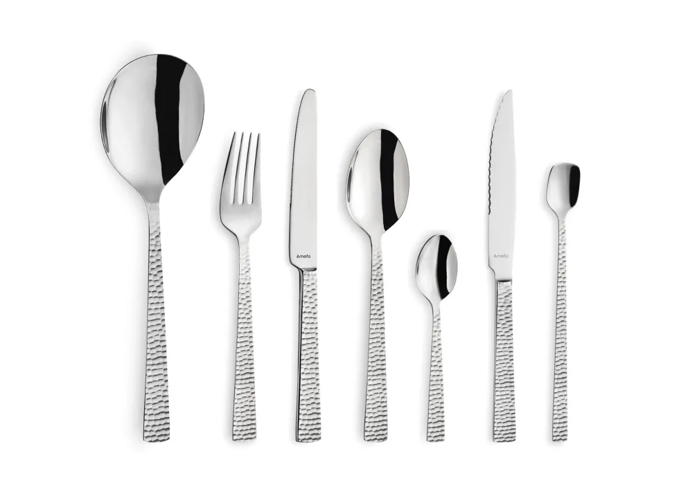 Bestek-set 42-delig all you need cutlery set Felicity Hammered