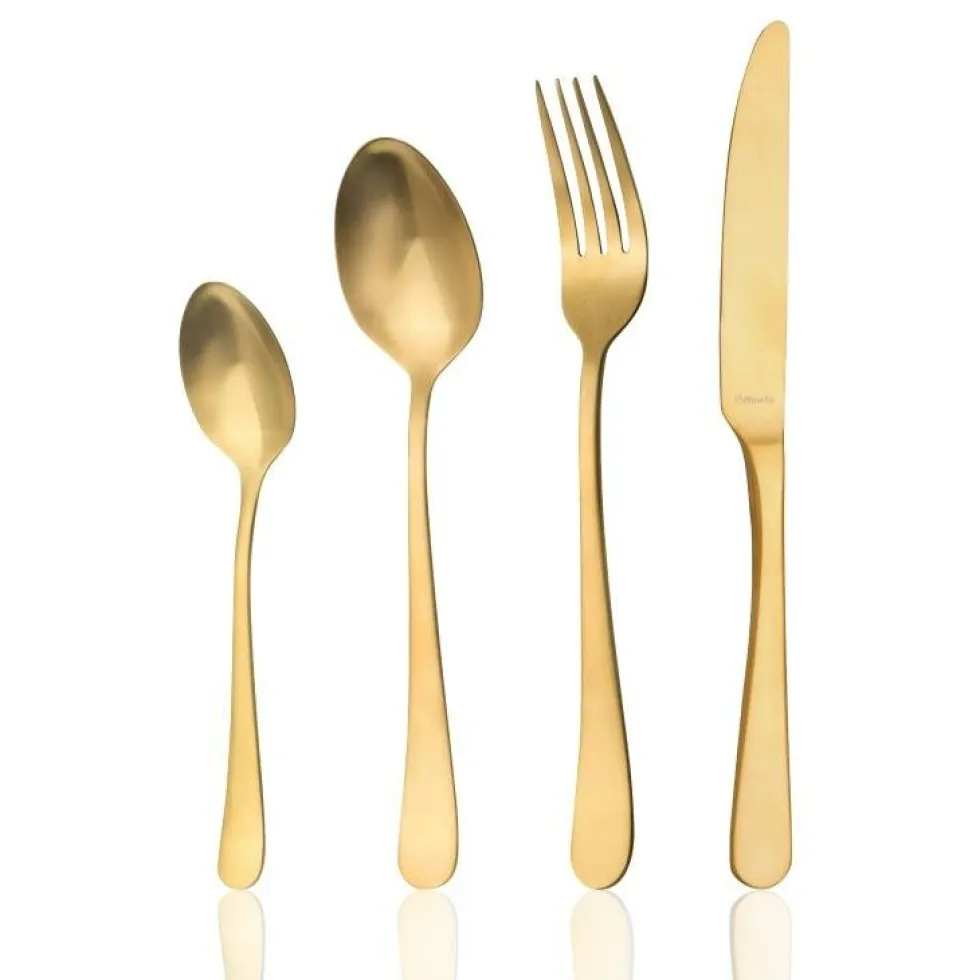 Bestekset 24 delig Austin Vintage goud Amefa