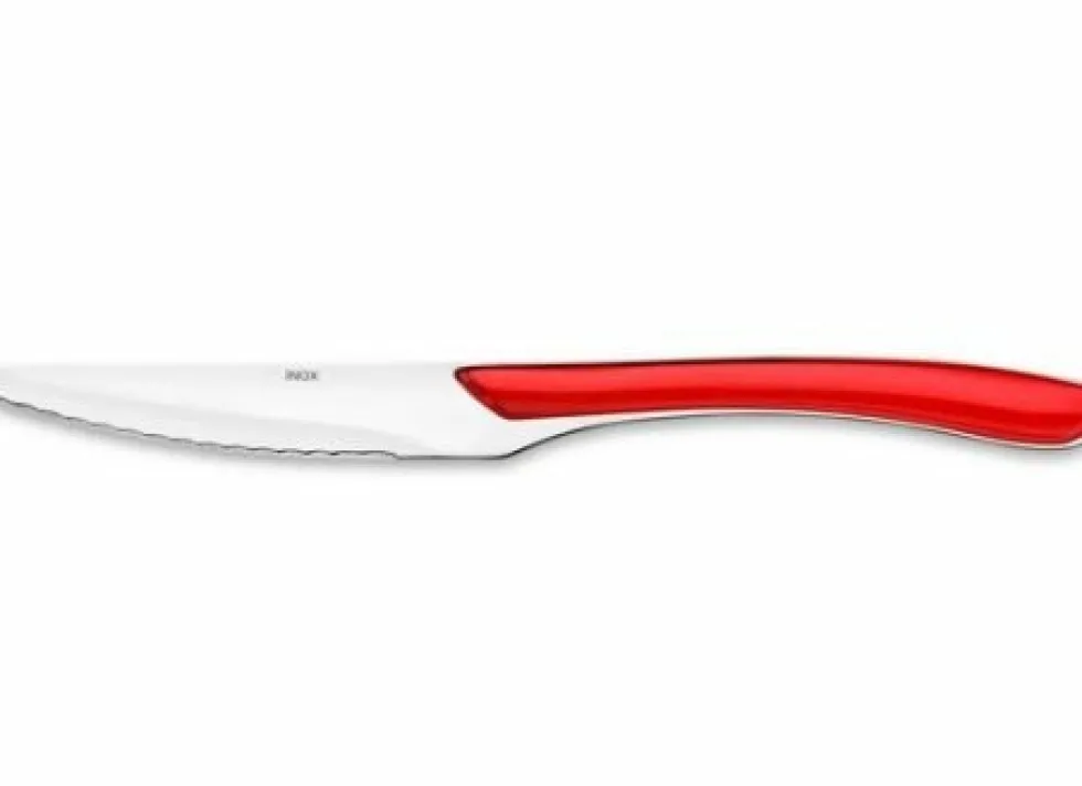 Bestekset 24 delig Eclat rood Amefa