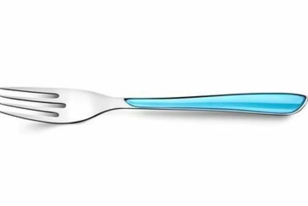 Bestekset 24 delig Eclat turquoise Amefa