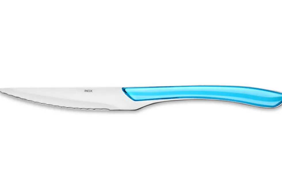 Bestekset 24 delig Eclat turquoise Amefa