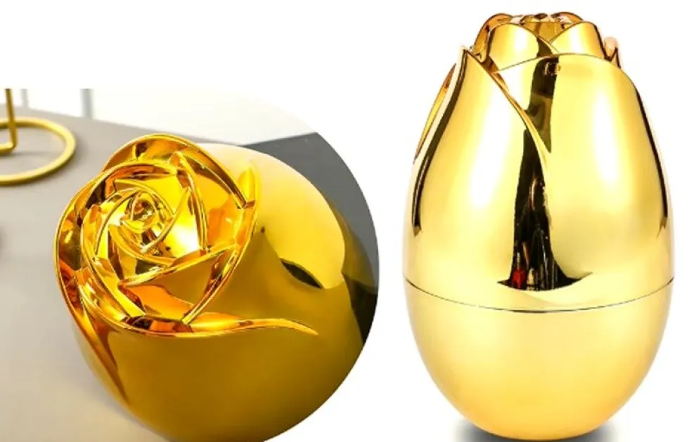 Bestekset 24 delig goud in Roos ei