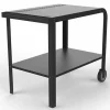 Bijzettafel antraciet Vallone 50,8 cm breed ZiiPa