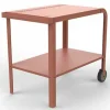 Bijzettafel terracotta Vallone 50,8 cm breed ZiiPa