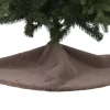 Boomkleed faux rabbit fur bruin 90 cm