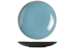 Bord 21,5 cm blauw Finesse
