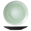Bord 28 cm groen Finesse