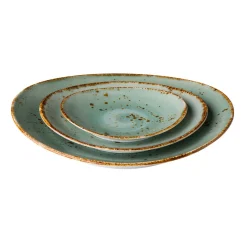 Bord 30 cm ovaal Aqua Q Authentic