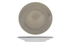 Bord grijs 27,5cm Invertida