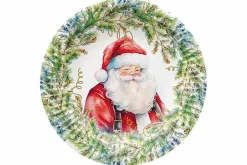 Bord karton 18 cm Christmas set van 8 PAW
