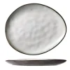 Bord ovaal 19,5 cm Plato glanzend