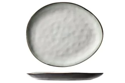Bord ovaal 27 cm Plato glanzend