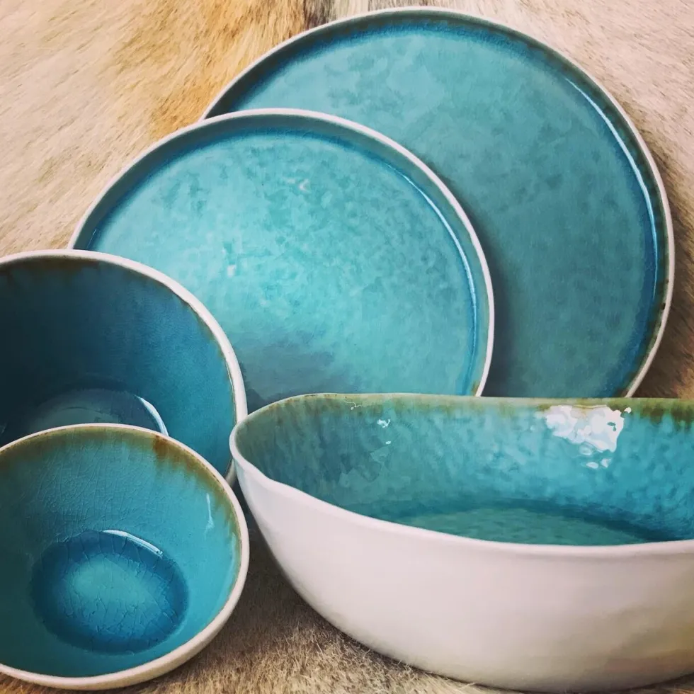 Bord rond Laguna Azzuro 31 cm