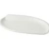 Bord 28x19 cm leaf White Delight Palmer