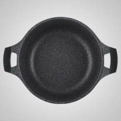 Braadpan 30 cm marmeren coating 7 liter