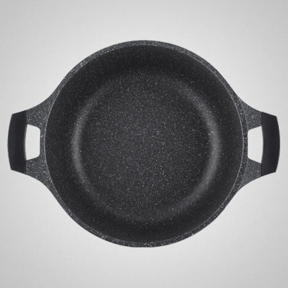 Braadpan 30 cm marmeren coating 7 liter