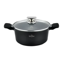 Braadpan 28 cm marmeren coating 6 liter