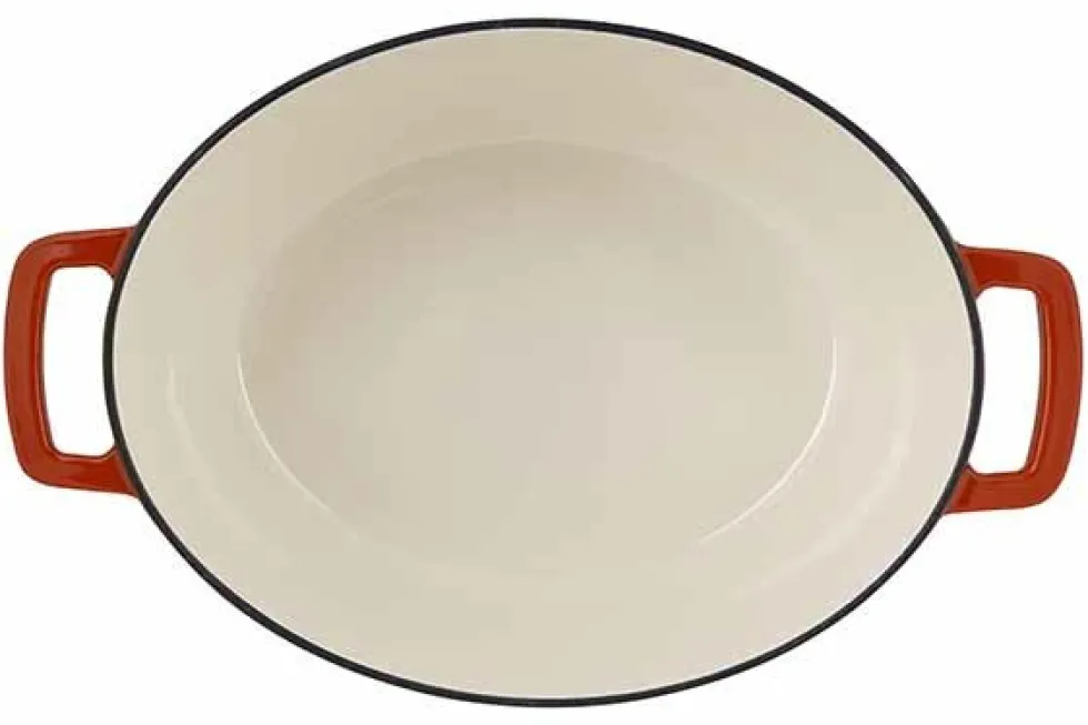 Braadpan gietijzer 31 cm roest Fontestic