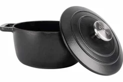 Braadpan gietijzer 20 cm zwart Fontestic