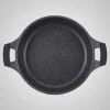 Braadpan laag 28 cm marmeren coating