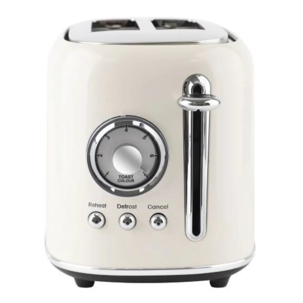 Broodrooster Retro Crème Emerio