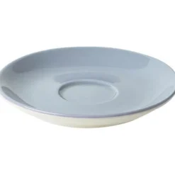 Cappuccino schotel 15,5 cm licht blauw Bart Maastricht Porselein Colour Cafe