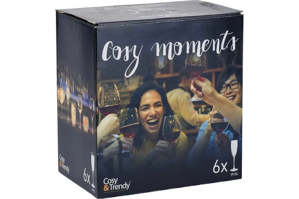 Champagne glas 19cl set van 6 Cosy Moments
