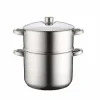 Couscous pan RVS 6 liter