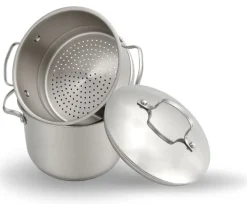 Couscous pan RVS 14 liter