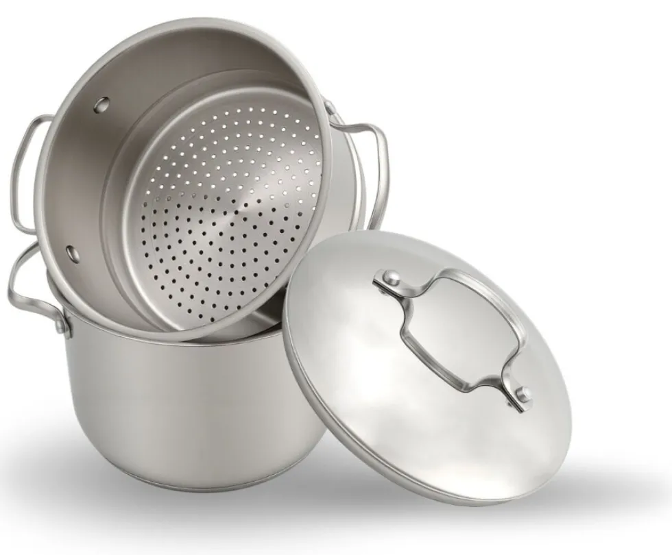 Couscous pan RVS 14 liter