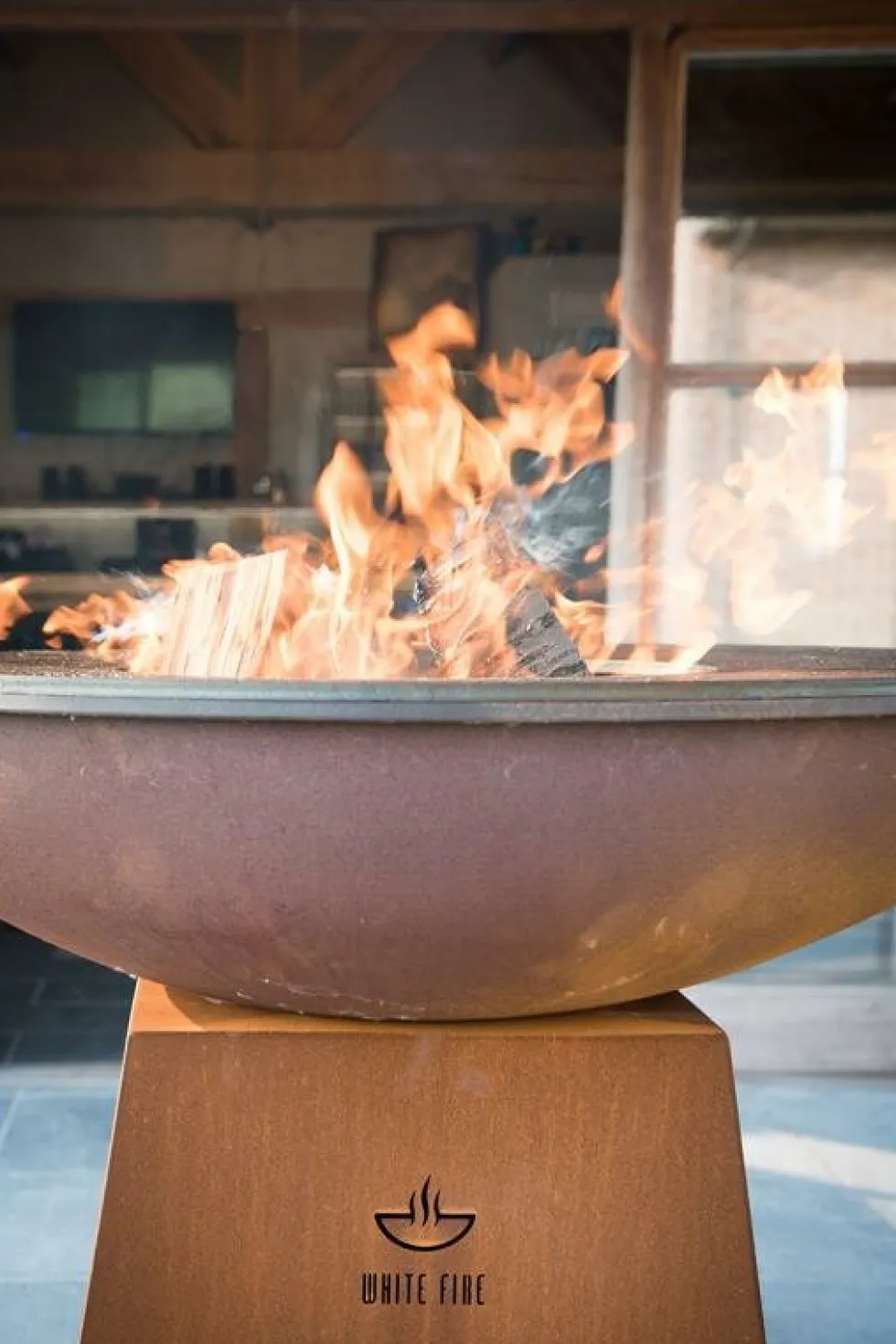 Deksel voor barbecue Whitefire