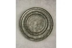 Dessertbord grijs-groen 21cm Istra