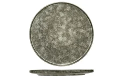 Dessertbord grijs-groen 17cm Istra