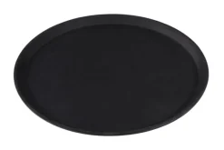 Dienblad 40,5 cm anti-slip zwart