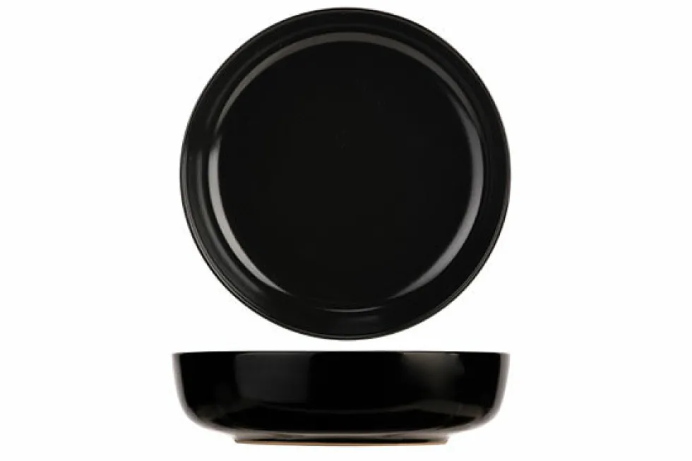 Diep bord 18,5 cm Baltic Black
